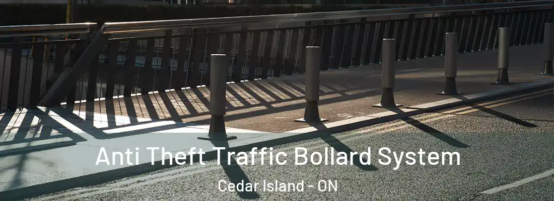  Anti Theft Traffic Bollard System Cedar Island - ON
