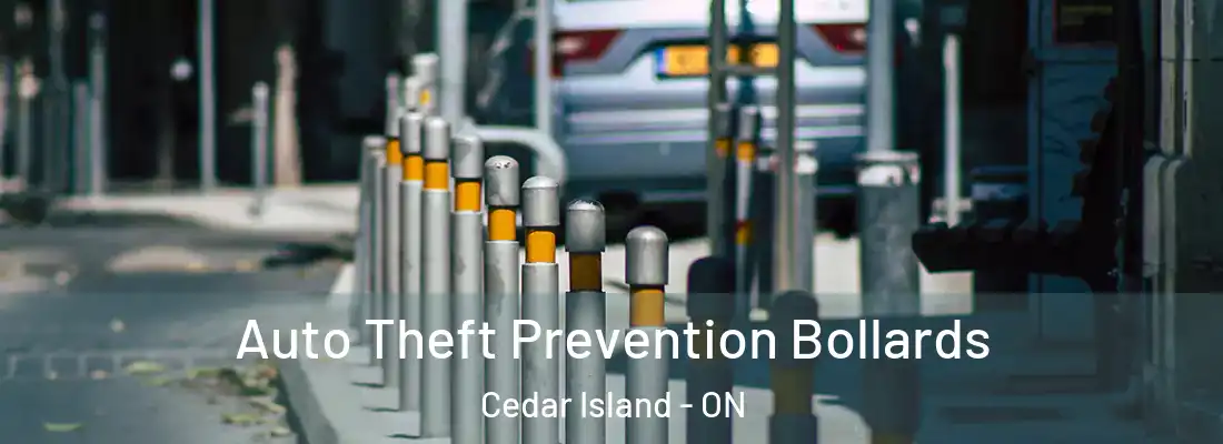  Auto Theft Prevention Bollards Cedar Island - ON