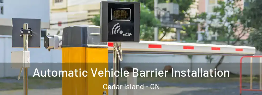  Automatic Vehicle Barrier Installation Cedar Island - ON
