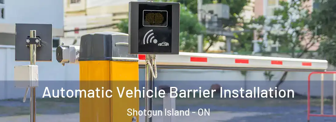  Automatic Vehicle Barrier Installation Shotgun Island - ON