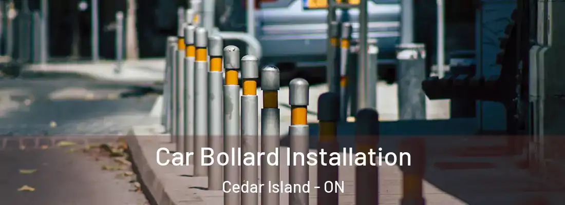  Car Bollard Installation Cedar Island - ON