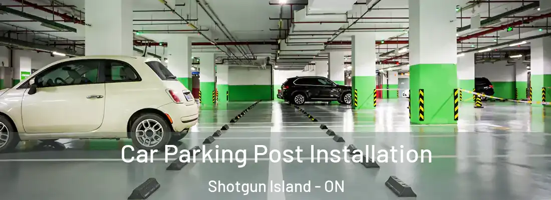  Car Parking Post Installation Shotgun Island - ON