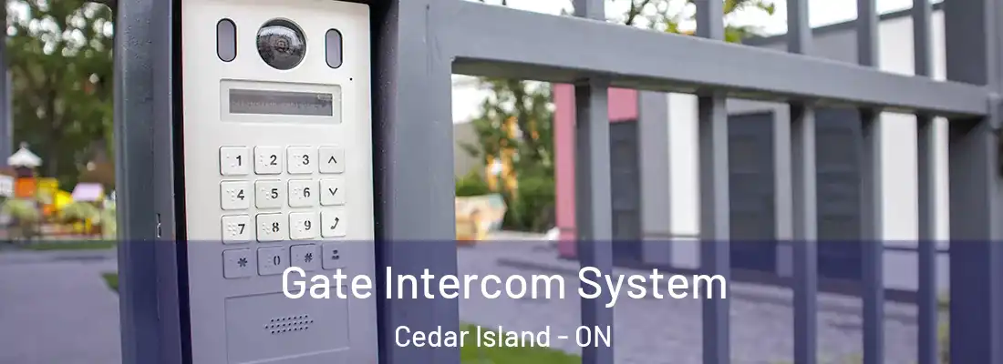  Gate Intercom System Cedar Island - ON