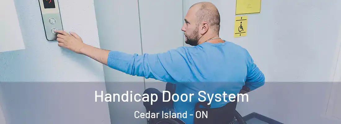  Handicap Door System Cedar Island - ON