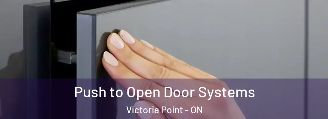  Push to Open Door Systems Victoria Point - ON