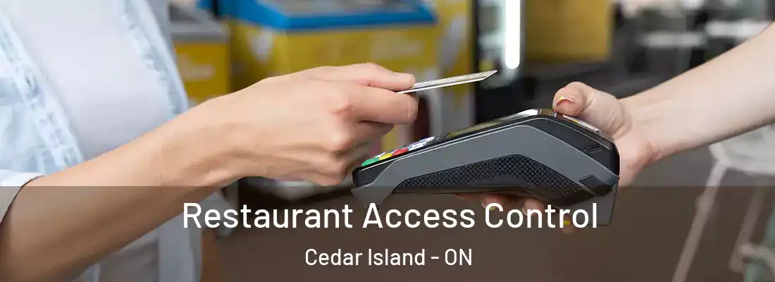  Restaurant Access Control Cedar Island - ON