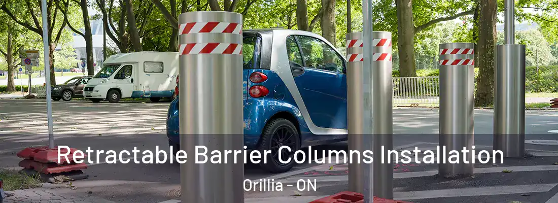  Retractable Barrier Columns Installation Orillia - ON