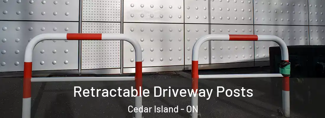  Retractable Driveway Posts Cedar Island - ON