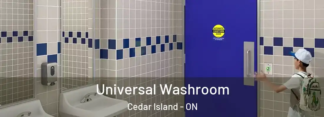  Universal Washroom Cedar Island - ON