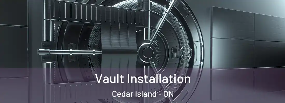 Vault Installation Cedar Island - ON