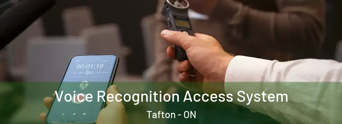  Voice Recognition Access System Tafton - ON